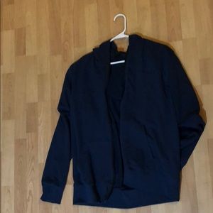 Oakley navy blue zip up hoodie